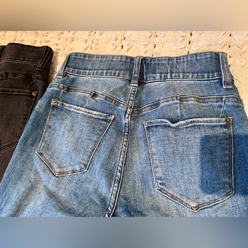 5 PAIR of New York & Co Women SCULPTING skinny jeans!  Sz 6 Tall!! Butt forming - Picture 10 of 16